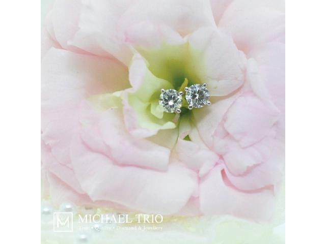 Michael Trio - Diamond Earrings